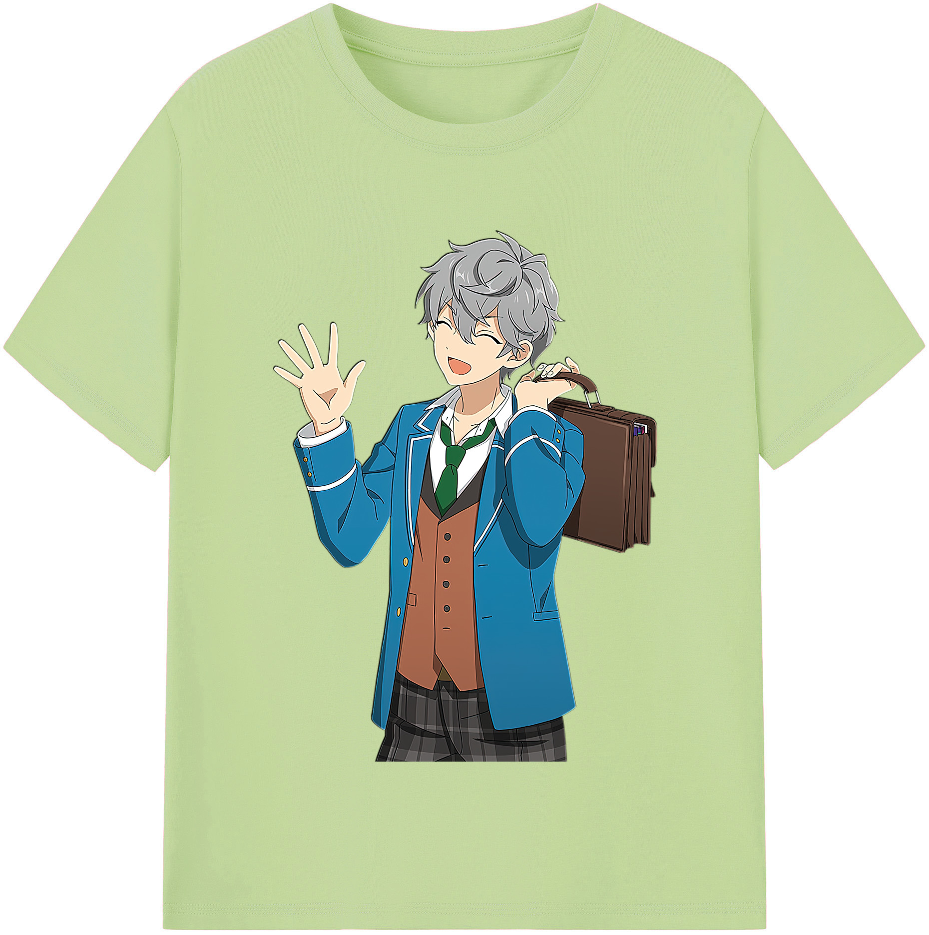 （画像用） あんさんぶるスターズ! Ensemble Stars 綿100％半袖Tシャツ（フロントプリント）